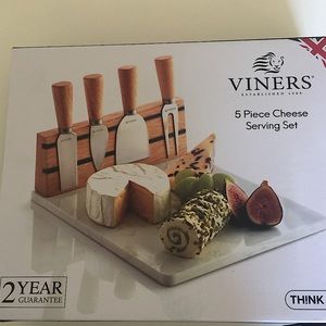 VINERS 5 PIECE CHEESE SERVING SET